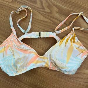 target floral bikini top